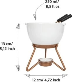 Boska Choco Fondue Petit Marie - Au Bain-marie Fondueset - 250 Ml 11 Boska Choco Fondue Petit Marie - Au Bain-marie Fondueset - 250 Ml -Aanbiedingen Frothwerk Winkel 1047x1200