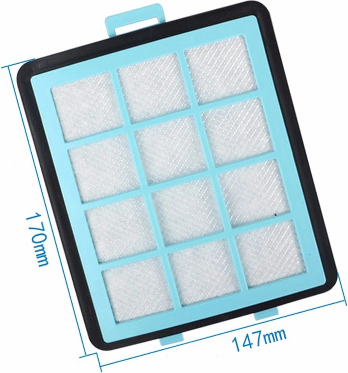 Filter Philips PowerPro FC8760 Stofzuiger FC8761 FC8764 FC8766 FC8767 CRP745/01 Wasbaar 3 Filter Philips PowerPro FC8760 Stofzuiger FC8761 FC8764 FC8766 FC8767 CRP745/01 Wasbaar - Afbeelding 3