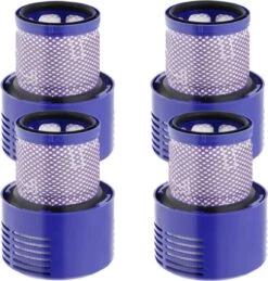 4x HEPA Filter Voor Dyson V10 Sv12 Stofzuiger Total Clean, Parquet, Motorhead, Animal Wasbaar Steelstofzuiger DY-969082-01
