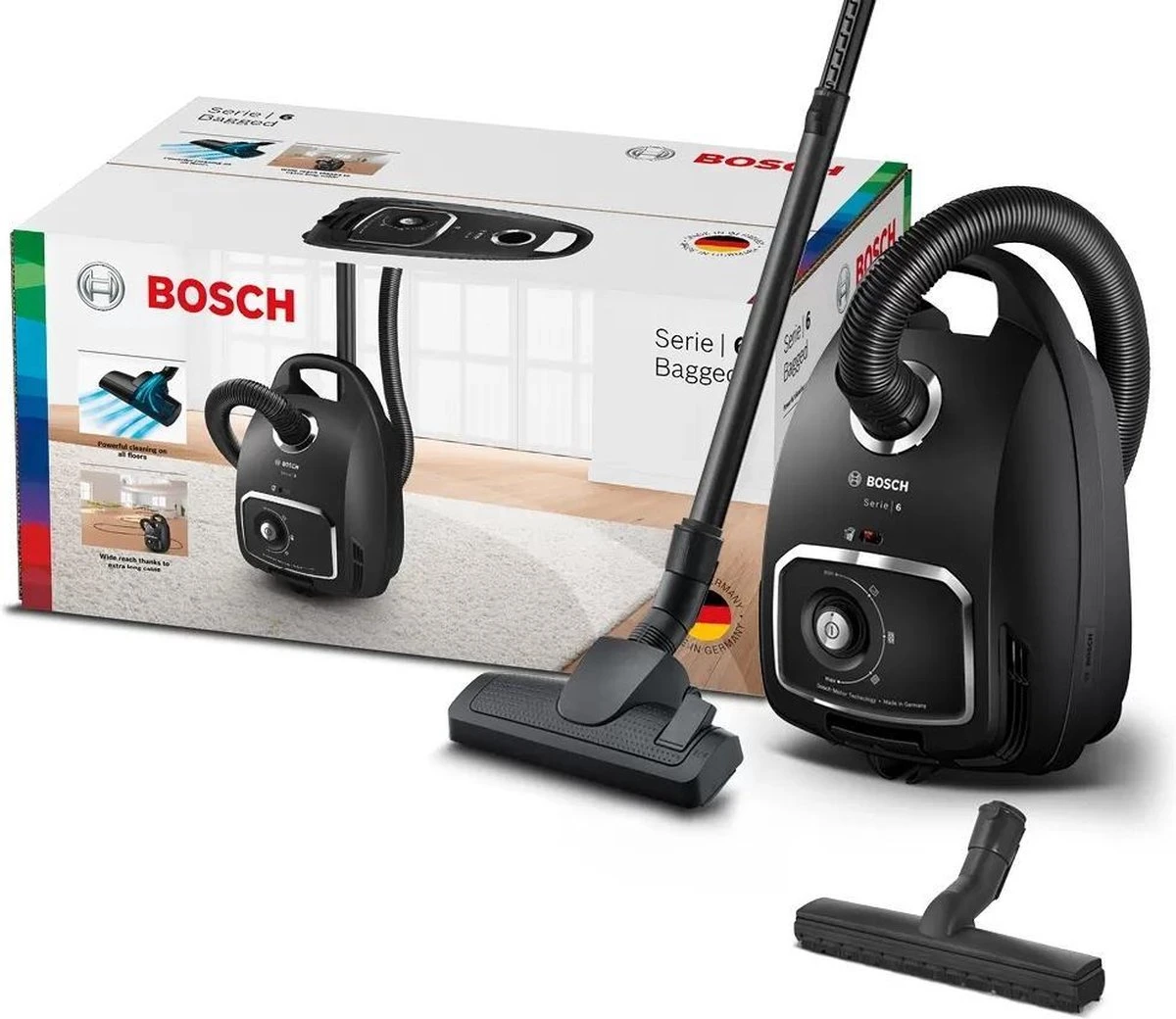 Bosch BGB6X320 Serie 6 - Stofzuiger Met Zak 4 Bosch BGB6X320 Serie 6 - Stofzuiger Met Zak - Afbeelding 4