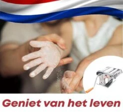 YUGN Pastamachine Zelf Pasta Maken - Pasta Recepten Zoals Pasta Pesto En Spaghetti Bolognese - Pasta Machine Inclusief Pastamaker Verwisselbare Kop En Tafelklem En Rubberen Voetjes - Inclusief EBook - Cadeau Tip 11 YUGN Pastamachine Zelf Pasta Maken - Pasta Recepten Zoals Pasta Pesto En Spaghetti Bolognese - Pasta Machine Inclusief Pastamaker Verwisselbare Kop En Tafelklem En Rubberen Voetjes - Inclusief EBook - Cadeau Tip -Aanbiedingen Frothwerk Winkel 1200x1095