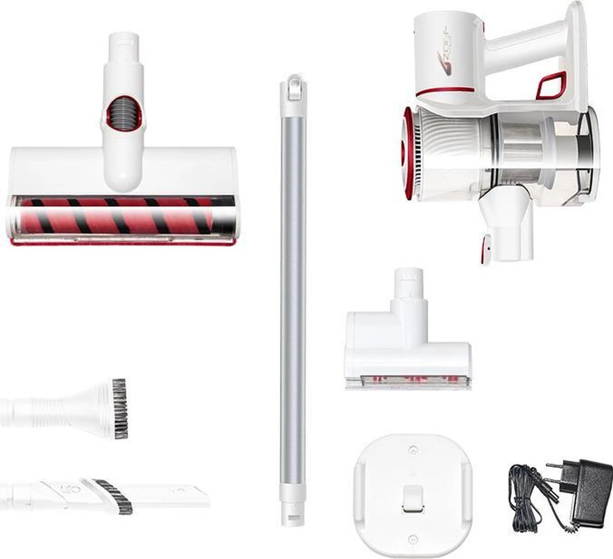 Zoef Robot James 2.0 - STS08Z - Steelstofzuiger - Steelstofzuiger Draadloos - Turbo Borstel En Kleine Turbo Borstel - LED Verlichting - Steelstofzuigers - Stofzuiger Zonder Zak Op Accu - Stofzuiger Draadloos - 9 Zoef Robot James 2.0 - STS08Z - Steelstofzuiger - Steelstofzuiger Draadloos - Turbo Borstel En Kleine Turbo Borstel - LED Verlichting - Steelstofzuigers - Stofzuiger Zonder Zak Op Accu - Stofzuiger Draadloos - - Afbeelding 9