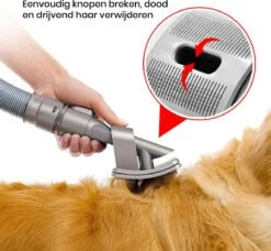 Somstyle Opzetstuk Haarborstel Huisdieren Geschikt Voor Dyson Dyson V15 / V11 / V10 / V8 / V7 / V6 - Borstel Groomer Voor O.a Honden En Katten -Aanbiedingen Frothwerk Winkel 1200x1106 3