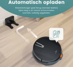 Dweil-robotstofzuiger - Robotstofzuiger Met Dweilfunctie - Dweilrobot Met Laadstation- Robot Stofzuiger - Schoonmaakrobot App Laadstation - 3-in-1 -Aanbiedingen Frothwerk Winkel 1200x1113 6