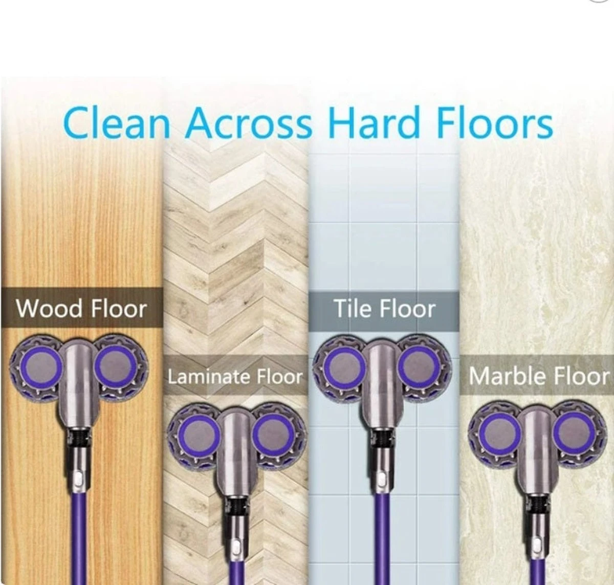 Elektrische Mop Hoofd Huishoudelijke Natte Mop Reiniging Zuig Hoofd Accessoires Geschikt Voor Dyson Stofzuiger V7V8V10V11 , Rood 4 Elektrische Mop Hoofd Huishoudelijke Natte Mop Reiniging Zuig Hoofd Accessoires Geschikt Voor Dyson Stofzuiger V7V8V10V11 , Rood - Afbeelding 4