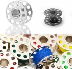 3BMT Naaimachine 12 Spoeltjes - Met Garen - Diverse Kleuren - Universeel -Aanbiedingen Frothwerk Winkel 1200x1152 15