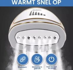 TibaGoods Luxe Kledingstomer - Handstomer - Ontkreuker - Stoomreiniger - Warmt Snel Op - Inclusief 2 Opzetborstels - 1600w - 250ml 14 TibaGoods Luxe Kledingstomer - Handstomer - Ontkreuker - Stoomreiniger - Warmt Snel Op - Inclusief 2 Opzetborstels - 1600w - 250ml -Aanbiedingen Frothwerk Winkel 1200x1161 6