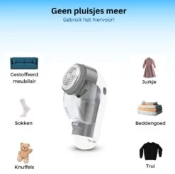 - Elektrische Pluizenverwijderaar - Lint Remover - Pluizendief - Ontpluizer - Pluizentondeuse -Aanbiedingen Frothwerk Winkel 1200x1193 18