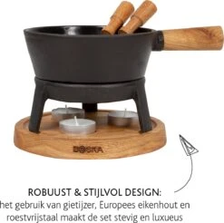 Boska Fondueset Pro S - Kaas Fondue - Voor 350 Gram Kaas - 700 Ml -Aanbiedingen Frothwerk Winkel 1200x1194