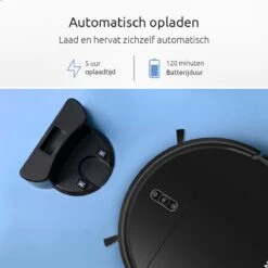 CleanDays Robotstofzuiger D2-007 Met Dweilfunctie - Met Laadstation - Dweilrobot - Huisdieren - Robot Stofzuiger - Stofzuiger Robot -Aanbiedingen Frothwerk Winkel 1200x1200 1295