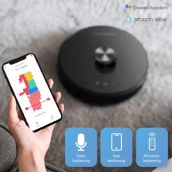 CleanDays XR500 LiDAR Robotstofzuiger Met Y-shape Dweilfunctie - Met Laadstation - Scant De Gehele Ruimte - Grote Zuigkracht 6500PA - Geschikt Voor Huisdieren -Aanbiedingen Frothwerk Winkel 1200x1200 1401