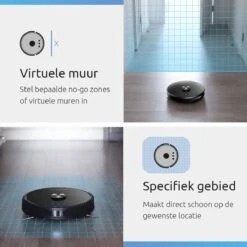 CleanDays XR500 LiDAR Robotstofzuiger Met Y-shape Dweilfunctie - Met Laadstation - Scant De Gehele Ruimte - Grote Zuigkracht 6500PA - Geschikt Voor Huisdieren -Aanbiedingen Frothwerk Winkel 1200x1200 1406