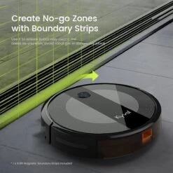 Merkloos E20 Robot Stofzuiger - Zwart/ Automatisch Opladen/ Alexa, Google Ondersteund/ 3 Standen/ Zelfsturend (Smart) -Aanbiedingen Frothwerk Winkel 1200x1200 1438