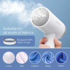 Aigostar Tiny 31RSM - Kledingstomer - Handstomer - 1200W - Wit -Aanbiedingen Frothwerk Winkel 1200x1200 2326