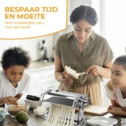 HGMD Pastamachine - Pastamaker - Pasta Machine - Maker - Pastamachines - RVS -Aanbiedingen Frothwerk Winkel 1200x1200 252