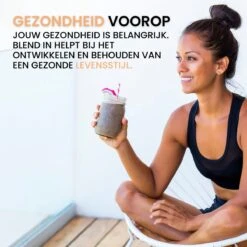Blend In - Blender To Go - Smoothie Maker - Oplaadbare Mini Blender - Smoothies & Shakes - Draadloos & Draagbaar - Fruit Mixer - USB Oplaadbaar - 350ML - Roze -Aanbiedingen Frothwerk Winkel 1200x1200 350