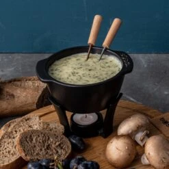 Boska Fondueset Party Mini - Gietijzeren Fonduepan - Voor Kaasfondue & Saus - Zwart - 300 Ml 8 Boska Fondueset Party Mini - Gietijzeren Fonduepan - Voor Kaasfondue & Saus - Zwart - 300 Ml -Aanbiedingen Frothwerk Winkel 1200x1200 613