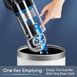 Aigostar 4 In 1 Steelstofzuiger Draadloos - Steelstofzuigers - Kruimelzuiger Functie - 250W - 2700Pa - Willie 33A3O - Wit -Aanbiedingen Frothwerk Winkel 1200x1200 886