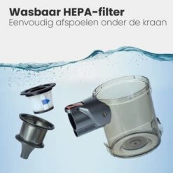 Auronic Steelstofzuiger - Draadloos - 4-in-1 - Op Batterij - 160W - Rood/Grijs 14 Auronic Steelstofzuiger - Draadloos - 4-in-1 - Op Batterij - 160W - Rood/Grijs -Aanbiedingen Frothwerk Winkel 1200x1200 990