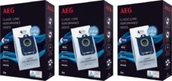 AEG - S-BAG Stofzuigerzakken - Voor Philips/AEG - Classic Long Performance - GR201S - 12 Stuks