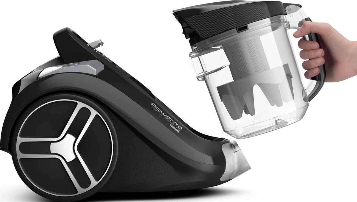 Rowenta Compact Power Cyclonic XXL RO4825 - Stofzuiger Zonder Zak - Grijs 5 Rowenta Compact Power Cyclonic XXL RO4825 - Stofzuiger Zonder Zak - Grijs - Afbeelding 5
