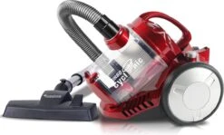 TurboTronic CV07 Stofzuiger Zonder Zak - Zwart/Rood