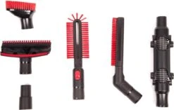 TurboTronic VS180 Draadloze Steelstofzuiger Met Handstofzuiger - Rood -Aanbiedingen Frothwerk Winkel 1200x762 1