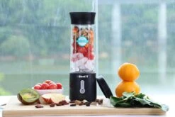 Blend !T Draagbare Mini Blender To Go - Portable Smoothie Maker - Draadloos - USB-oplaadbaar - 500 ML - Zwart -Aanbiedingen Frothwerk Winkel 1200x800 12