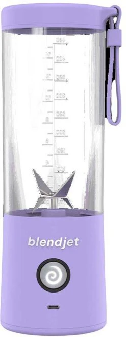 Blendjet 2 - Portable Blender - Blender To Go - Draadloze Blender - Draagbare Blender - Smoothie Maker - USB-C Oplaadbaar - 475 ML - Lavendel -Aanbiedingen Frothwerk Winkel 450x1200