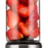 Blender To Go- Portable Blender- Blender Smoothie- Oplaadbare Blender- Blender RVS/Zilver- Mini Blender- Smoothie Maker- Fruit Maker- Draagbare Blender- USB Oplaadbaar 450 Ml