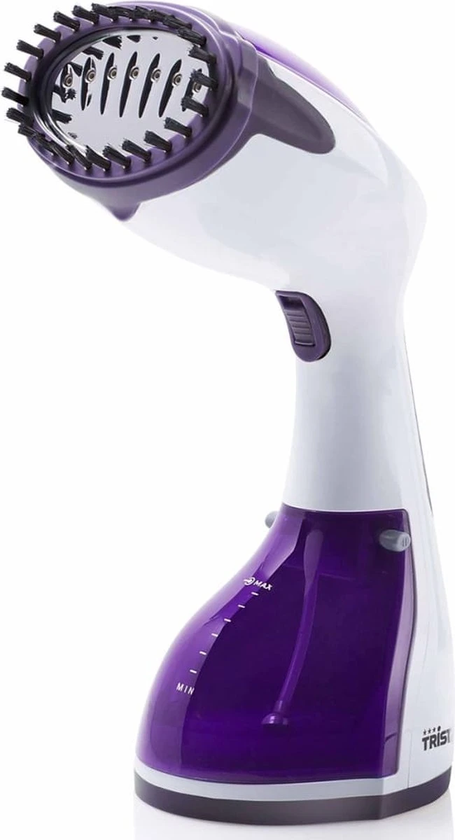 Tristar ST-8916 Kledingstomer – Handstomer Voor O.a Kleding En Meubels - Inclusief 2 Opzetborstels - Paars/Wit 12 Tristar ST-8916 Kledingstomer – Handstomer Voor O.a Kleding En Meubels - Inclusief 2 Opzetborstels - Paars/Wit - Afbeelding 12