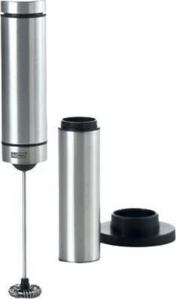 Ad Hoc Melk Opschuimer - Zwart - Met Houder