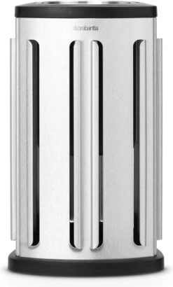 Brabantia Capsulehouder - Met Uitneembaar Bakje - Matt Steel - Geschikt Voor Nespresso Cups -Aanbiedingen Frothwerk Winkel 723x1200