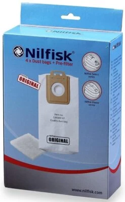 Nilfisk Select Serie Synthestische Stofzakken 4 St