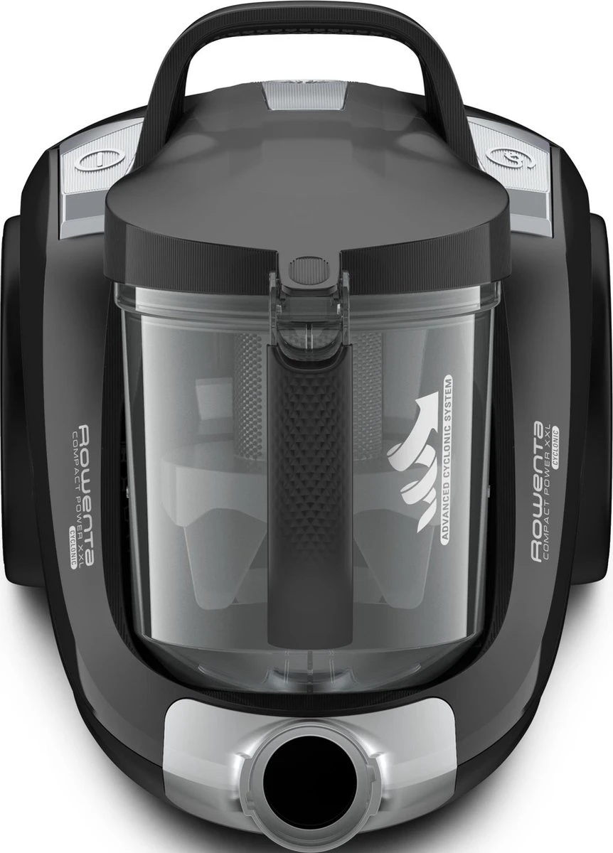 Rowenta Compact Power Cyclonic XXL RO4825 - Stofzuiger Zonder Zak - Grijs 3 Rowenta Compact Power Cyclonic XXL RO4825 - Stofzuiger Zonder Zak - Grijs - Afbeelding 3