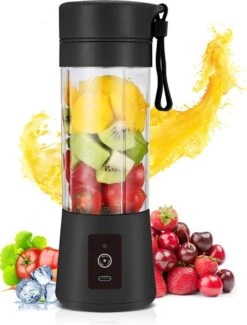 Costor - Blender To Go – Draagbare Blender – Portable Blender – Draadloos – USB C Oplaadbaar - Zwart