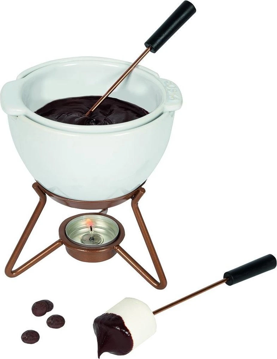 Boska Choco Fondue Petit Marie - Au Bain-marie Fondueset - 250 Ml 2 Boska Choco Fondue Petit Marie - Au Bain-marie Fondueset - 250 Ml - Afbeelding 2